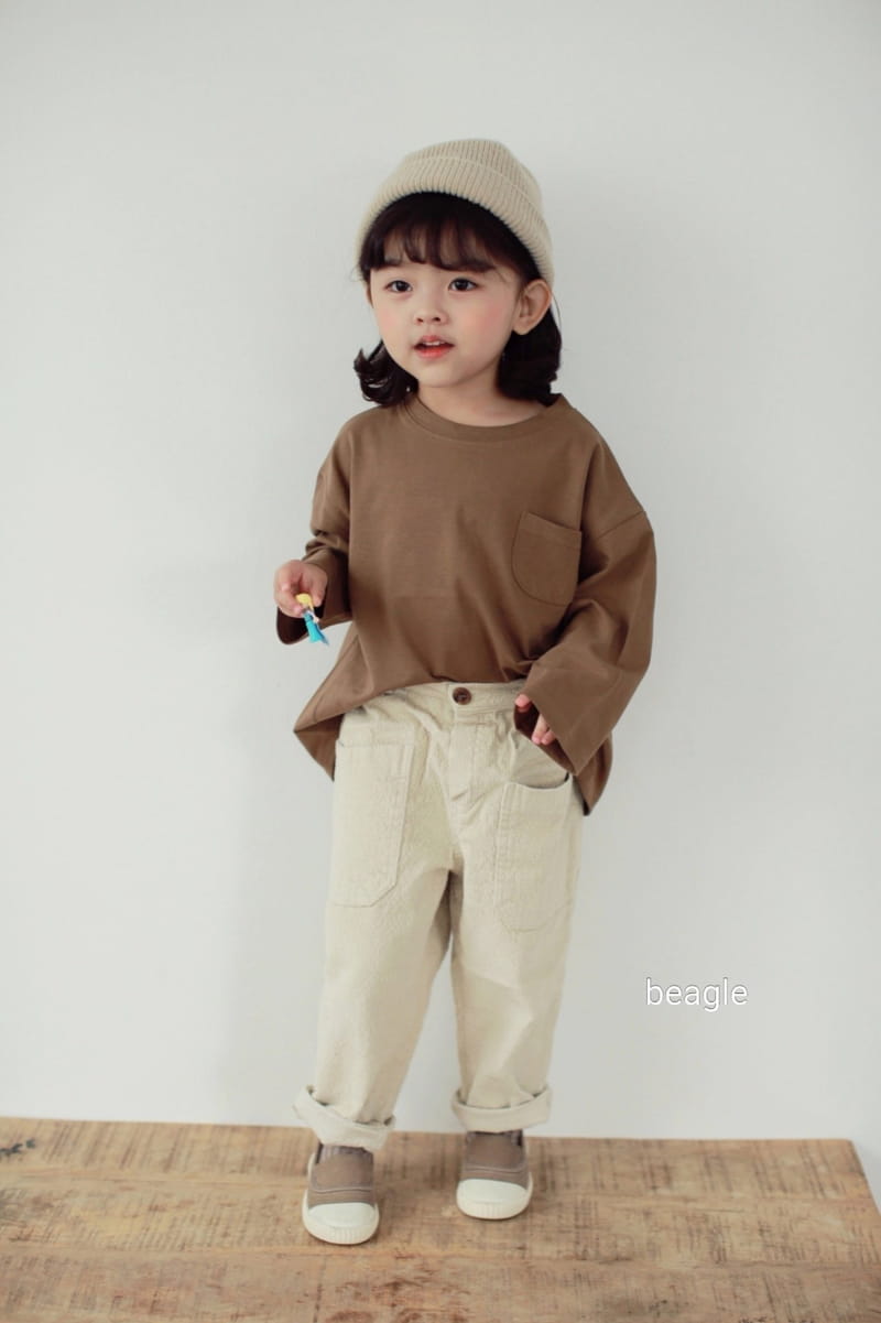 BEAGLE - Korean Children Fashion - #Kfashion4kids - Today Pocket Tee - 3