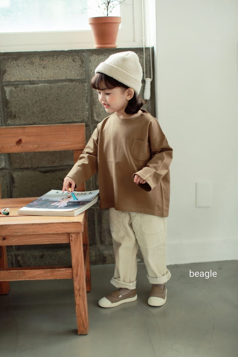 BEAGLE - Korean Children Fashion - #Kfashion4kids - Today Pocket Tee - 6