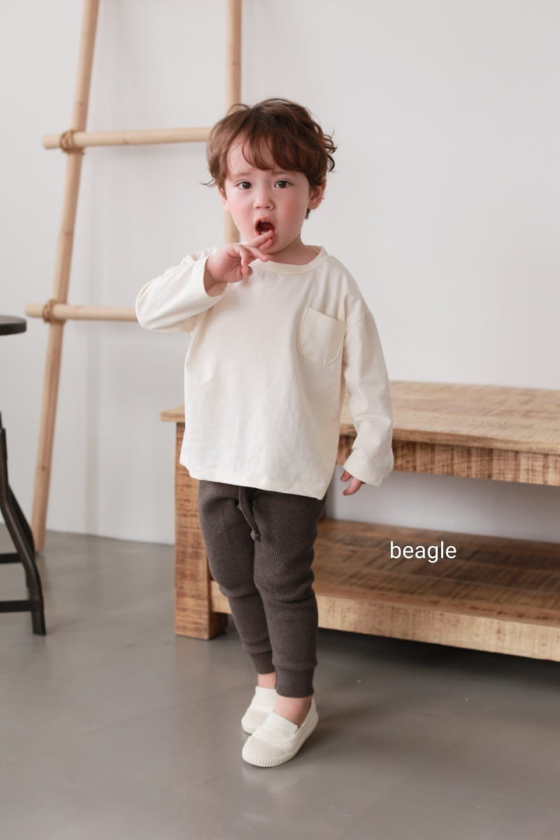BEAGLE - Korean Children Fashion - #Kfashion4kids - Today Pocket Tee - 8