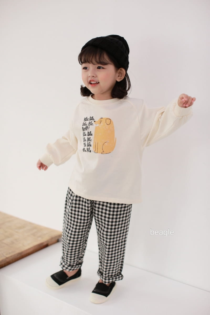 BEAGLE - Korean Children Fashion - #Kfashion4kids - Puppy Print Tee - 10