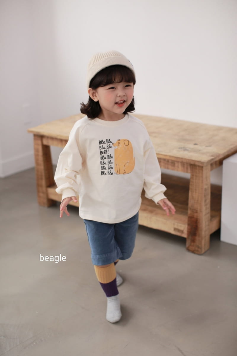 BEAGLE - Korean Children Fashion - #Kfashion4kids - Puppy Print Tee - 9