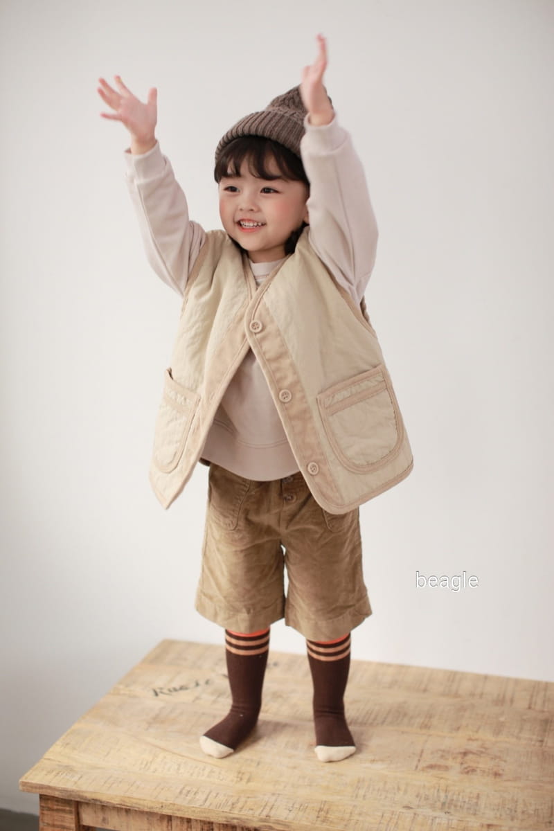 BEAGLE - Korean Children Fashion - #Kfashion4kids - Friends Quilting Vest - 10