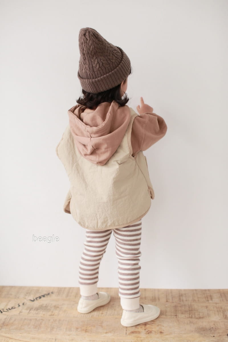 BEAGLE - Korean Children Fashion - #Kfashion4kids - Friends Quilting Vest - 4
