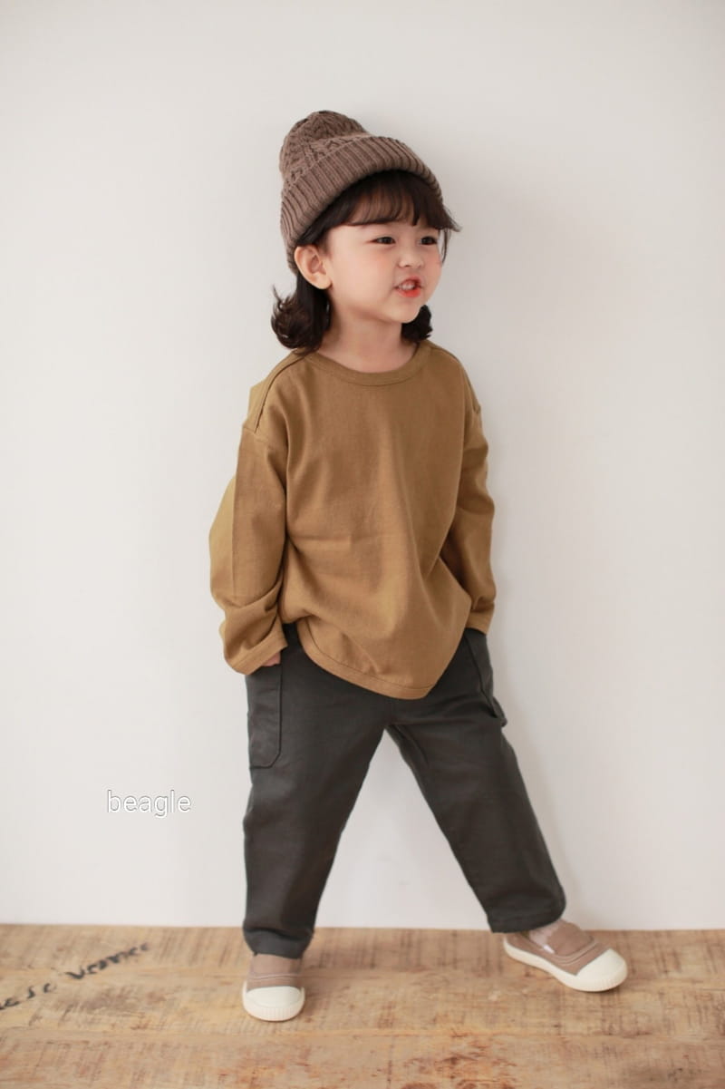 BEAGLE - Korean Children Fashion - #Kfashion4kids - Honey Piping Tee - 6