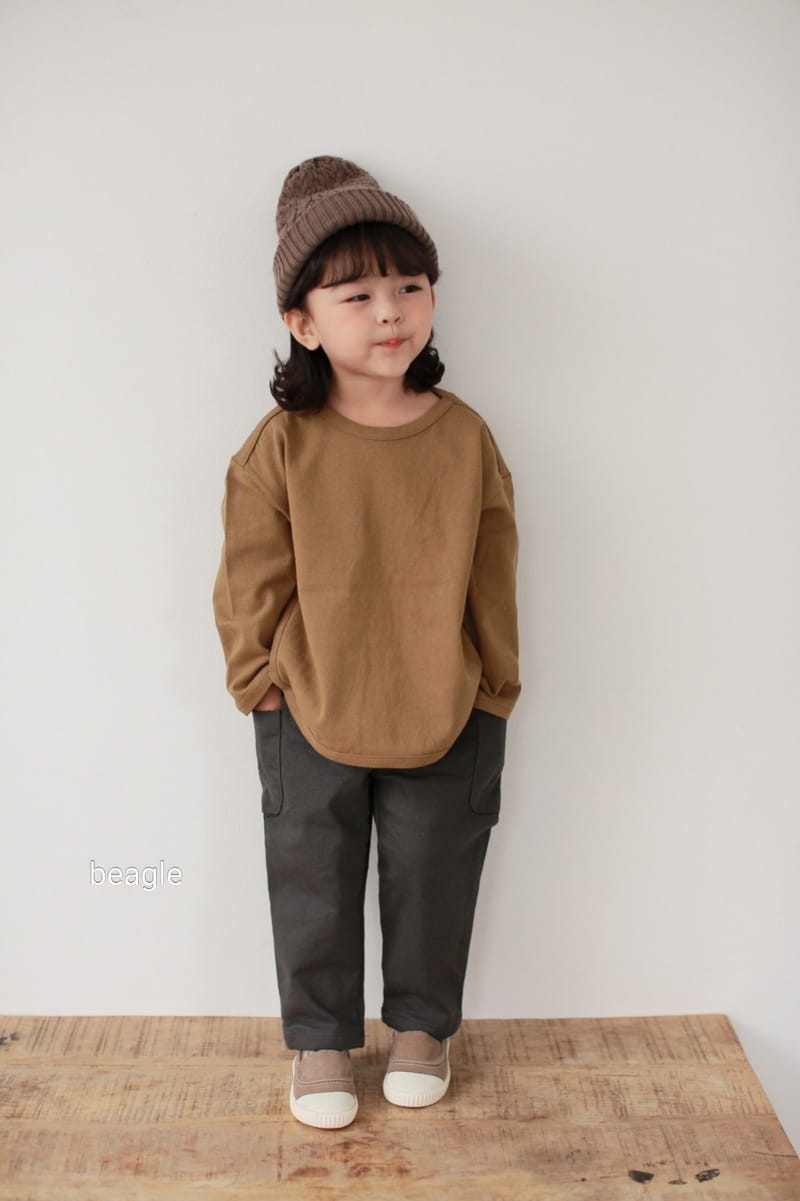BEAGLE - Korean Children Fashion - #Kfashion4kids - Honey Piping Tee - 7