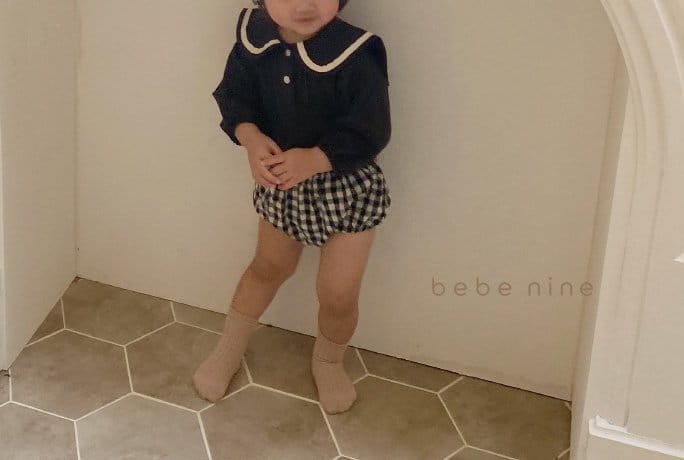 BEBE NINE - Korean Children Fashion - #Kfashion4kids - Check Top Bloomer Set - 7