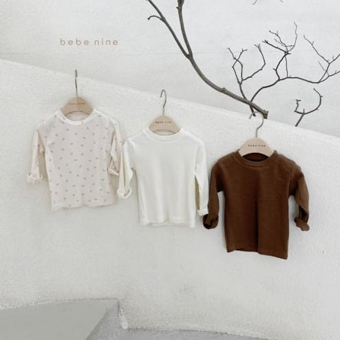 BEBE NINE - Korean Children Fashion - #Kfashion4kids - Bebe Round Tee Flower 