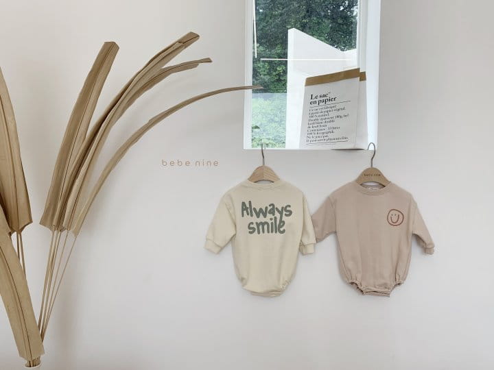 BEBE NINE - Korean Children Fashion - #Kfashion4kids - Smile Bodysuit - 5