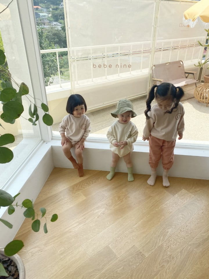 BEBE NINE - Korean Children Fashion - #Kfashion4kids - Smile Bodysuit - 9