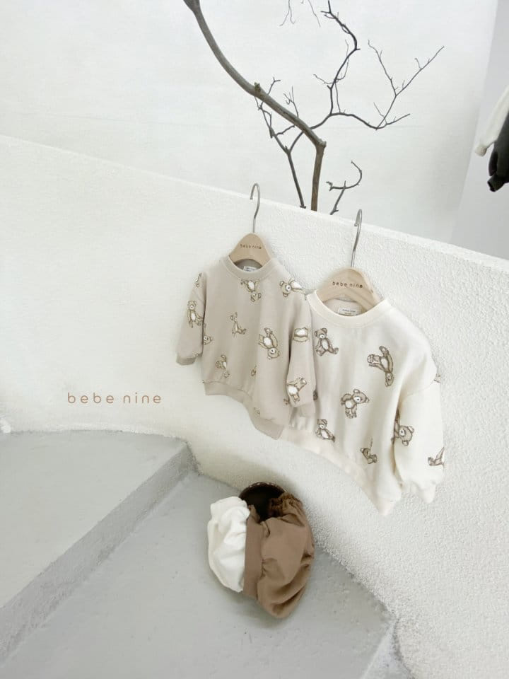 BEBE NINE - Korean Children Fashion - #Kfashion4kids - Bear Top Bloomer Set - 4