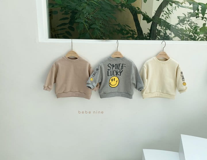 BEBE NINE - Korean Children Fashion - #Kfashion4kids - Smile Sweatshirt - 5