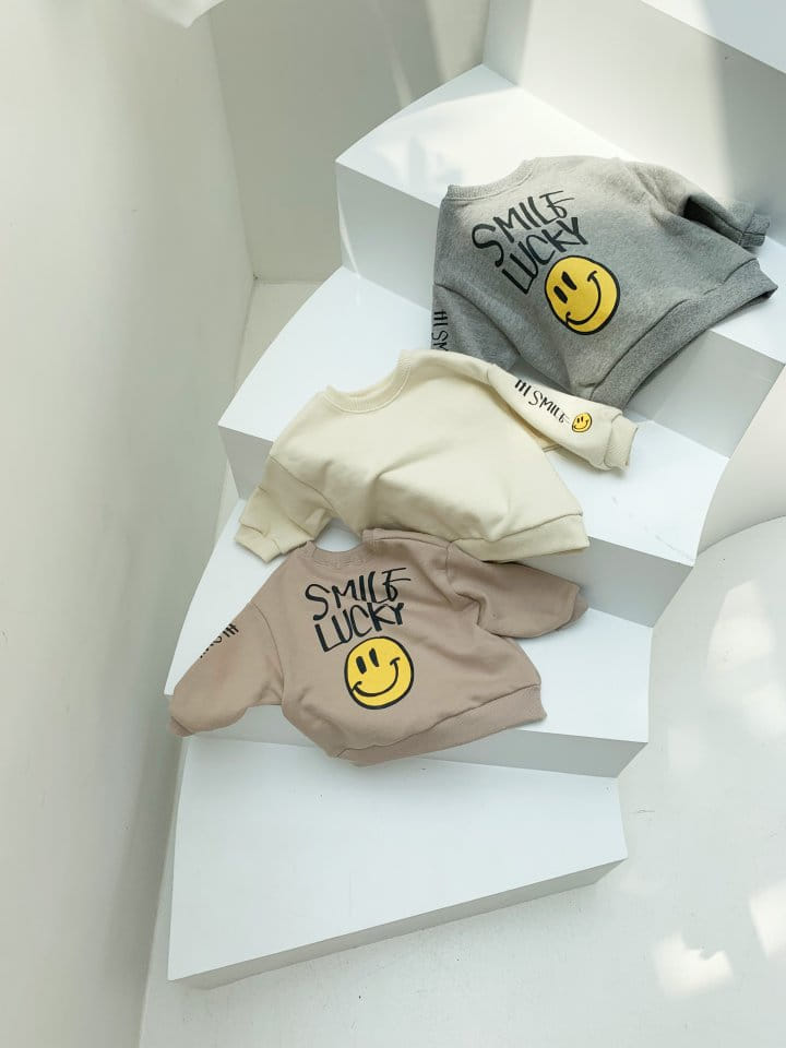 BEBE NINE - Korean Children Fashion - #Kfashion4kids - Smile Sweatshirt - 6