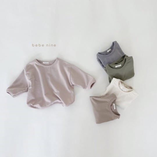 BEBE NINE - Korean Children Fashion - #Kfashion4kids - Natural Washing Tee