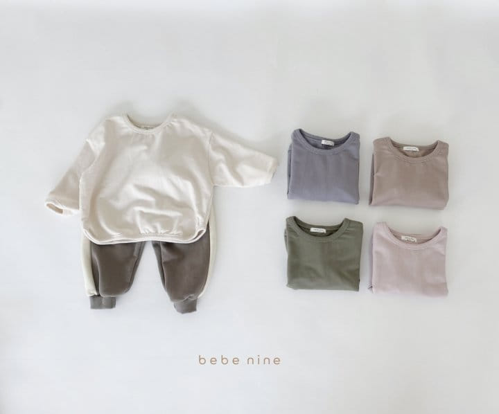 BEBE NINE - Korean Children Fashion - #Kfashion4kids - Natural Washing Tee - 5