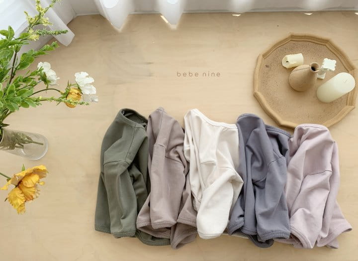 BEBE NINE - Korean Children Fashion - #Kfashion4kids - Natural Washing Tee - 7