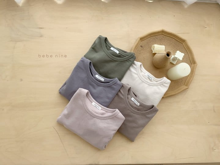 BEBE NINE - Korean Children Fashion - #Kfashion4kids - Natural Washing Tee - 8