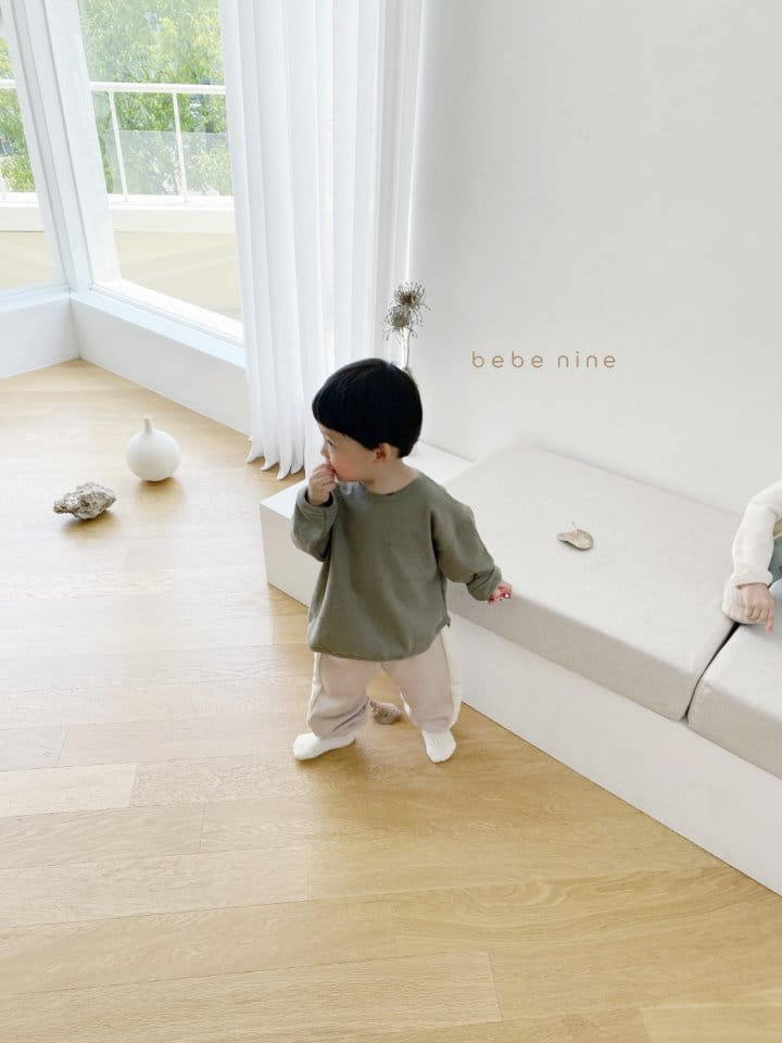 BEBE NINE - Korean Children Fashion - #Kfashion4kids - Natural Washing Tee - 9