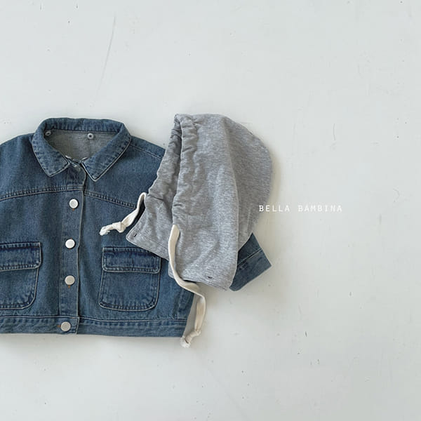 BELLA BAMBINA - Korean Children Fashion - #Kfashion4kids - Hoddy Denim Jacket - 11