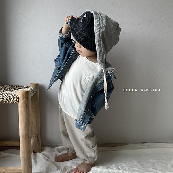 BELLA BAMBINA - Korean Children Fashion - #Kfashion4kids - Hoddy Denim Jacket - 4