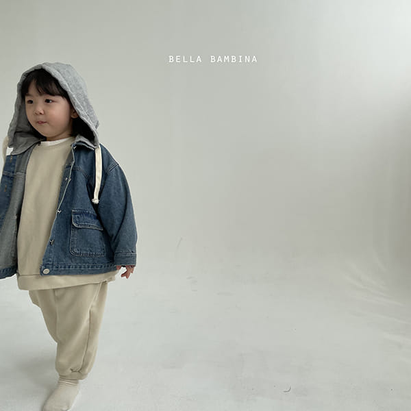 BELLA BAMBINA - Korean Children Fashion - #Kfashion4kids - Hoddy Denim Jacket - 8