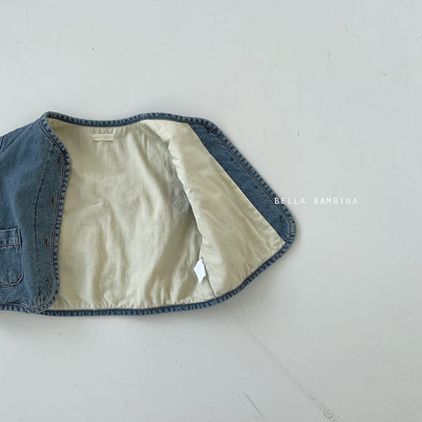 BELLA BAMBINA - Korean Children Fashion - #Kfashion4kids - Us Denim Vest - 11