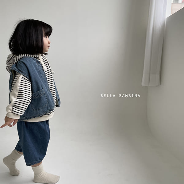 BELLA BAMBINA - Korean Children Fashion - #Kfashion4kids - Us Denim Vest - 6