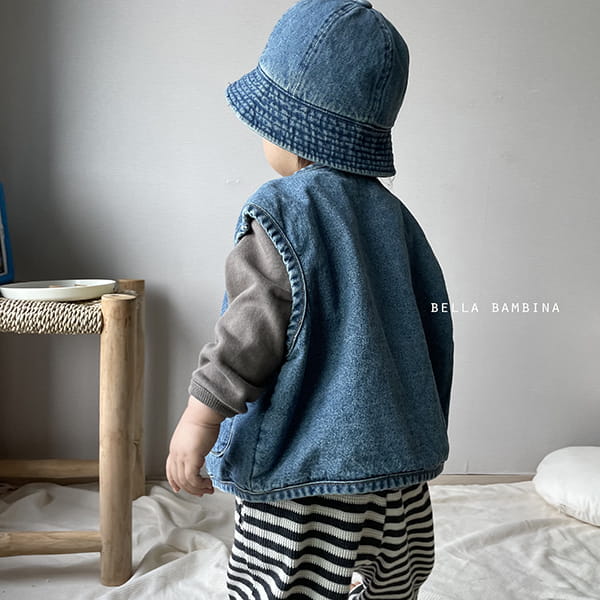 BELLA BAMBINA - Korean Children Fashion - #Kfashion4kids - Us Denim Vest - 8