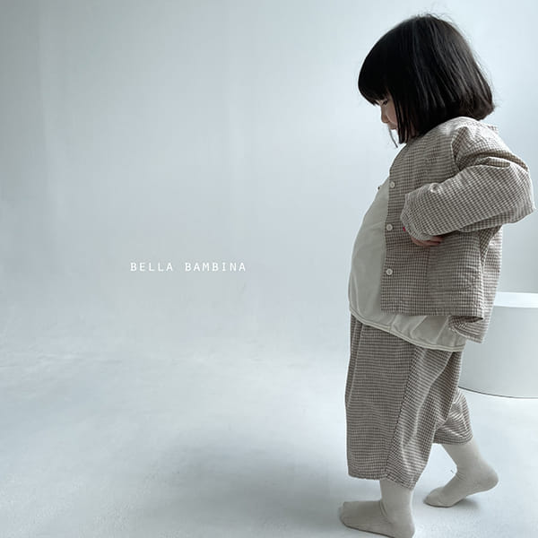 BELLA BAMBINA - Korean Children Fashion - #Kfashion4kids - Check Onui Pants - 7