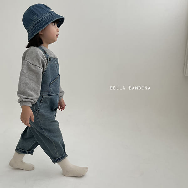 BELLA BAMBINA - Korean Children Fashion - #Kfashion4kids - Scon Denim Dungarees - 3