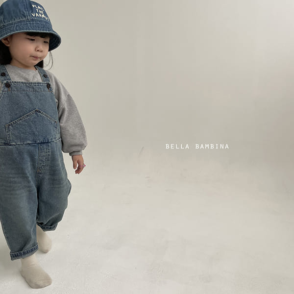 BELLA BAMBINA - Korean Children Fashion - #Kfashion4kids - Scon Denim Dungarees - 4