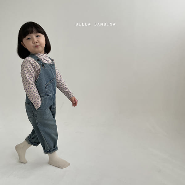 BELLA BAMBINA - Korean Children Fashion - #Kfashion4kids - Scon Denim Dungarees - 5