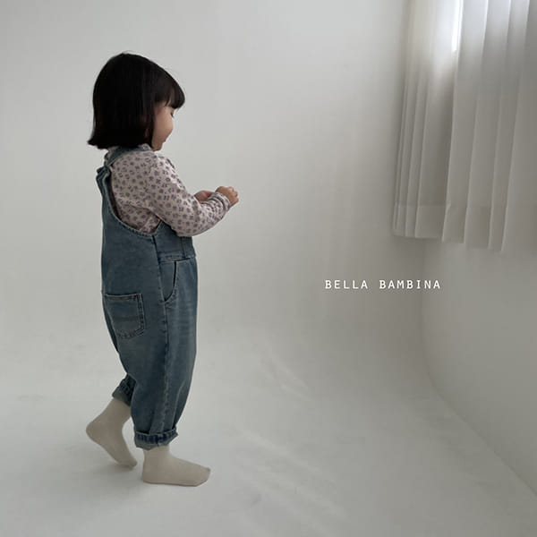 BELLA BAMBINA - Korean Children Fashion - #Kfashion4kids - Scon Denim Dungarees - 8
