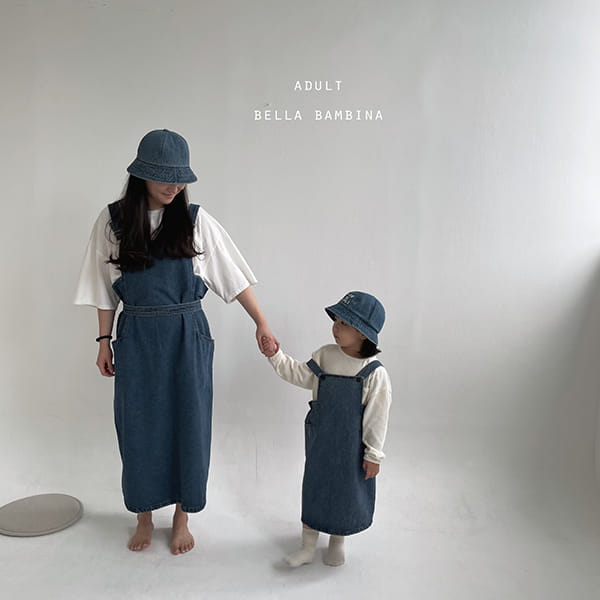 BELLA BAMBINA - Korean Children Fashion - #Kfashion4kids - Rose Denim Dungarees One-piece - 11