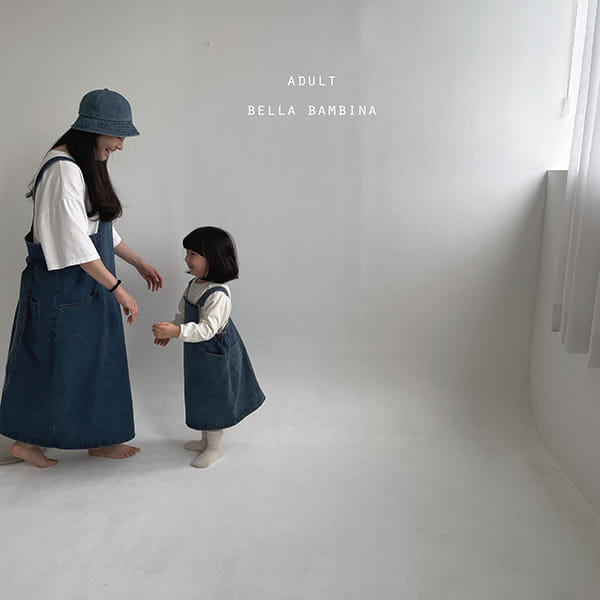 BELLA BAMBINA - Korean Children Fashion - #Kfashion4kids - Rose Denim Dungarees One-piece - 7