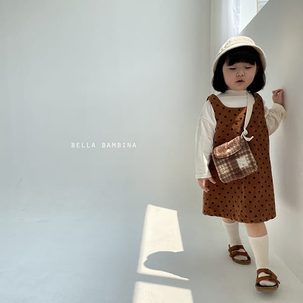 BELLA BAMBINA - Korean Children Fashion - #Kfashion4kids - Adam Dot One-piee - 6