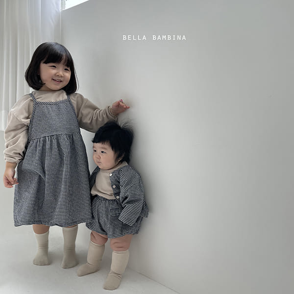 BELLA BAMBINA - Korean Children Fashion - #Kfashion4kids - Check Onui One-piece - 10