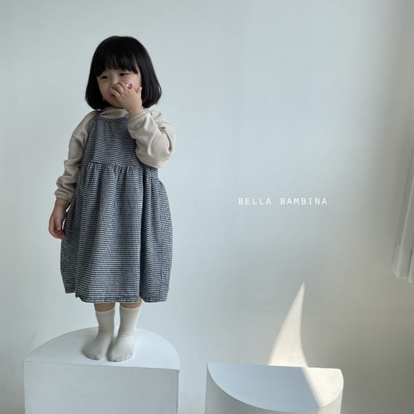 BELLA BAMBINA - Korean Children Fashion - #Kfashion4kids - Check Onui One-piece - 2
