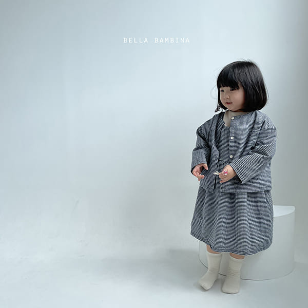BELLA BAMBINA - Korean Children Fashion - #Kfashion4kids - Check Onui One-piece - 9