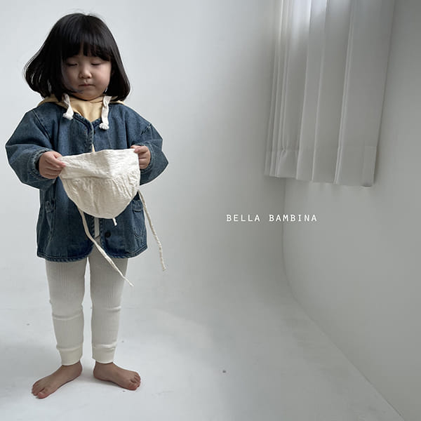 BELLA BAMBINA - Korean Children Fashion - #Kfashion4kids - Moda Denim Rappa Cardigan - 4