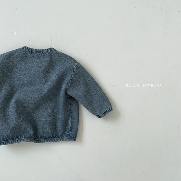 BELLA BAMBINA - Korean Children Fashion - #Kfashion4kids - Moda Denim Rappa Cardigan - 9