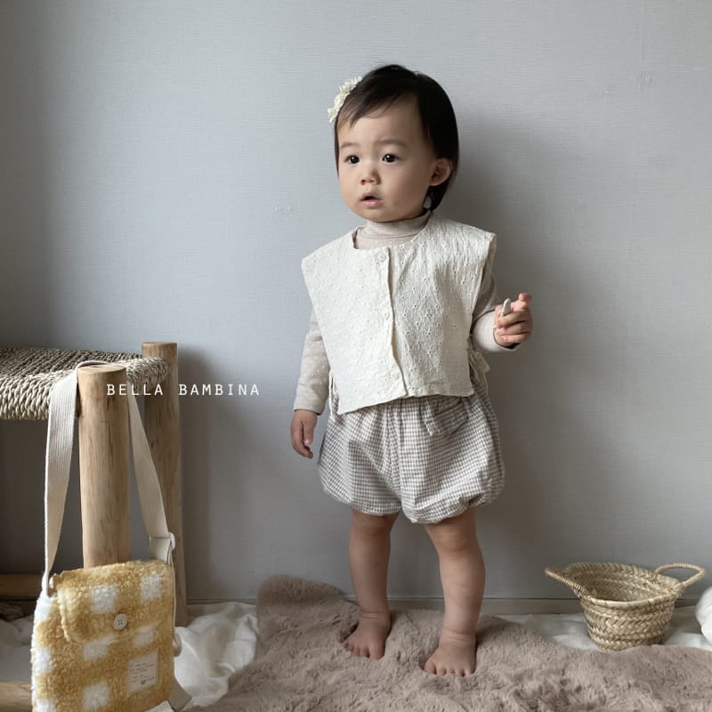 BELLA BAMBINA - Korean Children Fashion - #Kfashion4kids - Check Onoi Bloomer - 6
