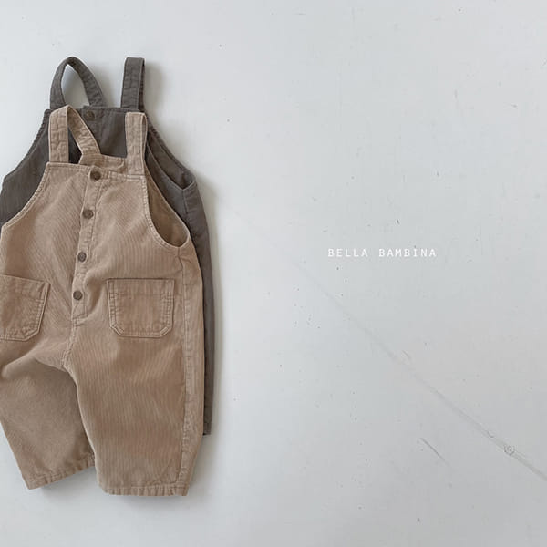 BELLA BAMBINA - Korean Children Fashion - #Kfashion4kids - Paul Rib Dungarees - 10