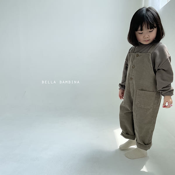 BELLA BAMBINA - Korean Children Fashion - #Kfashion4kids - Paul Rib Dungarees - 2