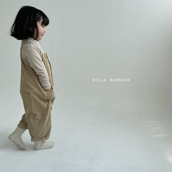 BELLA BAMBINA - Korean Children Fashion - #Kfashion4kids - Paul Rib Dungarees - 3