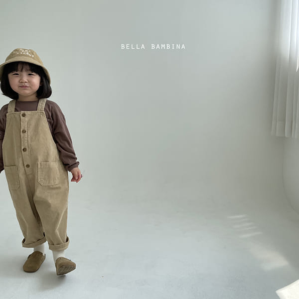 BELLA BAMBINA - Korean Children Fashion - #Kfashion4kids - Paul Rib Dungarees - 4