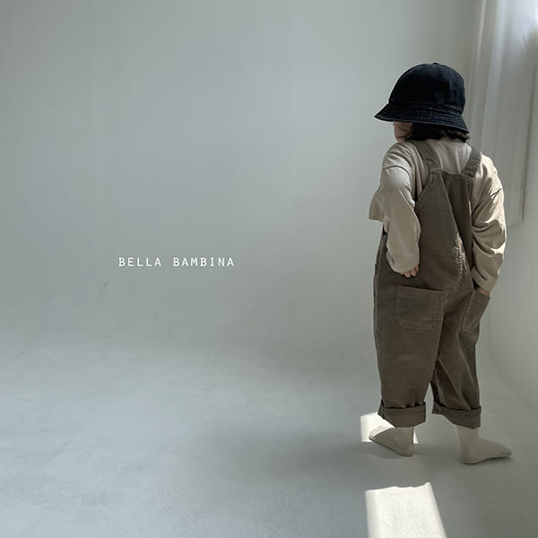 BELLA BAMBINA - Korean Children Fashion - #Kfashion4kids - Paul Rib Dungarees - 7