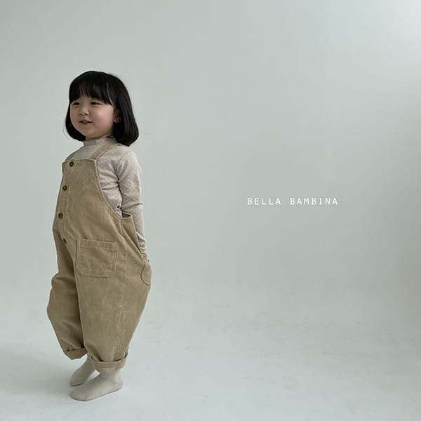 BELLA BAMBINA - Korean Children Fashion - #Kfashion4kids - Paul Rib Dungarees - 8