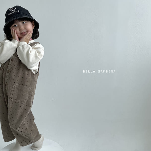BELLA BAMBINA - Korean Children Fashion - #Kfashion4kids - Paul Dot Dungarees Pants - 5