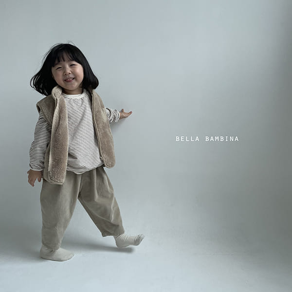 BELLA BAMBINA - Korean Children Fashion - #Kfashion4kids - Fold Finger Pants - 2