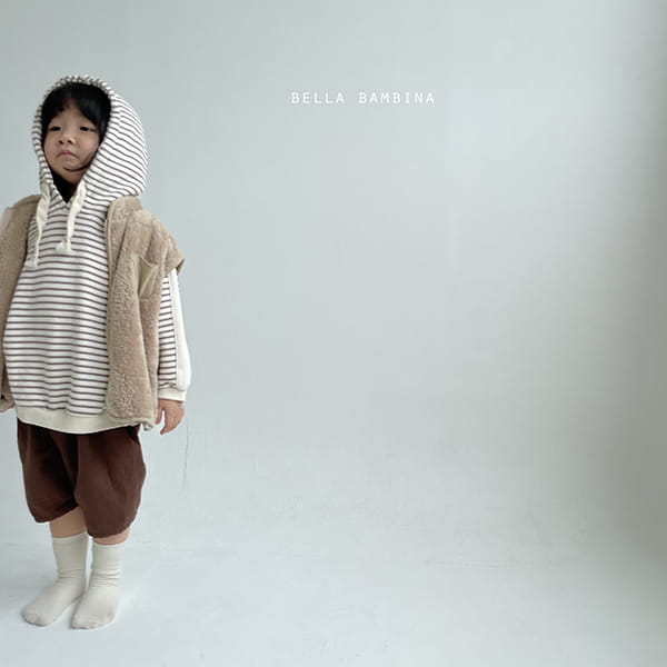 BELLA BAMBINA - Korean Children Fashion - #Kfashion4kids - Line Stripes Hoddy